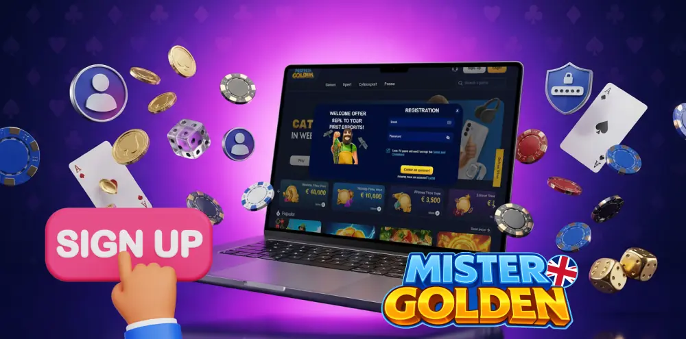 Register at Golden Mister UK